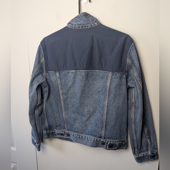 LEVI'S Men Jeans Jacket Size Small Unisex Denim Mid Jeans Mid Polyester Pockets - Picture 9 of 14